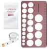imageMomcozy Nipple Ruler for Flange Sizing Soft ampamp Flexible Silicone Measurement Tool for Breast Pump Sizing Compatible with Momcozy Medela Spectra Lansinoh Easy to Use for Comfortable Pumping