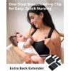 imageMomcozy Nursing Bras for Breastfeeding FB011 LowImpact Nursing Sports Bra Support Maternity Pregnancy Padded Wireless BraBlack