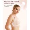 imageMomcozy Nursing Bras for Breastfeeding Seamless Comfort Maternity Bra Wireless Jelly Strip Support Pregnancy BraBlush