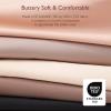 imageMomcozy Nursing Bras for Breastfeeding Seamless Pregnancy Maternity Bra Wireless Classic Jelly Strip Support Nursing BraBrown