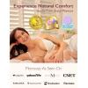 imageMomcozy Nursing Bras for Breastfeeding Seamless Pregnancy Maternity Bra Wireless Classic Jelly Strip Support Nursing BraCream