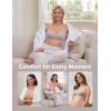 imageMomcozy Nursing Bras for Breastfeeding YN21 Seamless Ultra Comfort Maternity Bra Natural Shape Pregnancy Sleep Bralette2 Packblack brown