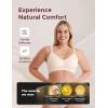 imageMomcozy Nursing Bras for Breastfeeding YN21 Seamless Ultra Comfort Maternity Bra Natural Shape Pregnancy Sleep BraletteCream