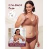 imageMomcozy Nursing Bras for Breastfeeding YN21 Seamless Ultra Comfort Maternity Bra Natural Shape Pregnancy Sleep BraletteShallow Brown
