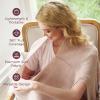 imageMomcozy Nursing Cover for Breastfeeding Soft Privacy Poncho MultiUse Nursing Shawl Portable Breast Feeding Covers for Women Includes Laundry Bag BrownShallow Brown Lite