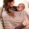imageMomcozy Nursing Cover for Breastfeeding Soft Privacy Poncho MultiUse Nursing Shawl Portable Breast Feeding Covers for Women Includes Laundry Bag BrownBrown