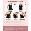 imageMomcozy Nursing Tank Tops for Breastfeeding Seamless Nursing Cami with Builtin Bra Adjustable Straps Scalloped DesignBlack