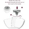 imageMomcozy Original Replacement Accessories for Upgraded Mobile Flow  Upgraded M9Original Upgraded M9 Breastfeeding PartsFull Set Parts1 PackDuckbill Valve2PCS