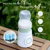 imageMomcozy Portable Bottle Warmer for Travel Double LeakProof Travel Bottle Warmer with Fast Heating Safety Material Baby Bottle Warmer for Dr Brown Philips Avent Medela Tommee Tippee Comotomo