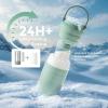 imageMomcozy Portable Breast Milk Cooler Lite DualLayer Insulation for 24H Cooling Travel ampamp Outdoor Friendly with Compact Design 12Oz Capacity Travel Breastmilk Chiller with Storage Bottles