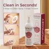 imageMomcozy Portable Breast Pump Cleaning Spray Effective Milk Fat Removal ampamp ResidueFree Natural Grapefruit Scent Pump Spray for Breast Pump or Accessories and Other Baby Products 85 Fl Oz