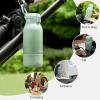 imageMomcozy Portable Milk Warmer for Travel  Dual Heating Modes for Breast Milk ampamp Water Portable Bottle Warmer with Fast Heating ampamp Long Battery Life 17 Ounces Large Capacity to Meet Your AllDay NeedsGreen