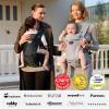 imageMomcozy Portable Milk Warmer for Travel and Momcozy Baby Carrier with Hip Seat