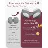 imageMomcozy Portable Pregnancy Pillow  W Shaped Maternity Support for Side Sleepers Adjustable Travel Wedge Pillow for Back Belly and Hip Relief Ideal for Pregnant Women Deep GreyGrey