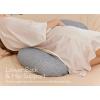 imageMomcozy Portable Pregnancy Pillow  W Shaped Maternity Support for Side Sleepers Adjustable Travel Wedge Pillow for Back Belly and Hip Relief Ideal for Pregnant Women Deep GreyGrey