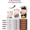 imageMomcozy Pregnancy Belly Band CozySupport Ergonest Maternity Belly Band Invisible Pregnancy Belt for Back Abdomen WaistOyster Pink