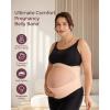 imageMomcozy Pregnancy Belly Band Size Large Oyster Pink and One Size Under the Bump Maternity Underwear