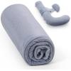 imageMomcozy Pregnancy Pillow Cover for Dreamlign U Pro Maternity Pillow for Sleeping Adjustable Leg Pillow Support for Back Hip Belly for Pregnant Women 5072 Inch Body Pillow Only Velvet PillowcaseGrey