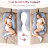 imageMomcozy Pregnancy Pillow Knee Pillow for Side Sleepers