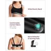 imageMomcozy Pumping Bra Hands Free Breast Pump Bra with Widened Band Pumping Nursing Bra in One Adjustable StrapsBlack