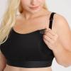 imageMomcozy Pumping Bra Pumping Bra Hands Free All Day Wear Pumping ampamp Nursing Bra in One Holding Breast Pump for Spectra MedelaBlack2pk