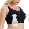 imageMomcozy Pumping Bra Pumping Bra Hands Free All Day Wear Pumping ampamp Nursing Bra in One Holding Breast Pump for Spectra MedelaBlack2pk