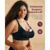 imageMomcozy Pumping Bra for Wearable Breast Pump Nursing ampamp Pumping Bra in One Hands Free Pump Bra Suitable for M5 S12 Pro etcBlack