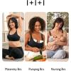 imageMomcozy Pumping Bra for Wearable Breast Pump Nursing ampamp Pumping Bra in One Hands Free Pump Bra Suitable for M5 S12 Pro etcBlack