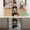 imageMomcozy Retractable Baby Gate 33quot Tall Extends up to 55quot Wide Child Safety Baby Gates for Stairs Doorways Hallways Indoor OutdoorWhite