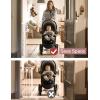 imageMomcozy Retractable Baby Gate 33quot Tall Extends up to 55quot Wide Child Safety Baby Gates for Stairs Doorways Hallways Indoor OutdoorWhite