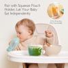 imageMomcozy Reusable Baby Food Pouches for ToddlersBPA Free PlasticFood SafeFreezer SafeRefillable for Applesauce Yogurt ampamp Puree Squeeze Pouch10 Packs5oz5 Ounce
