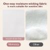 imageMomcozy Reusable Nursing Pads Innovative Use of One Way MoistureWicking Fabric ampamp 4  Layer Washable Breast Pads Super Absorbent and Large Capacity 6 Pack  Wet and Dry Separation Bag  Wash BagThin