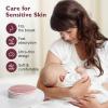 imageMomcozy Reusable Nursing Pads Innovative Use of One Way MoistureWicking Fabric ampamp 4  Layer Washable Breast Pads Super Absorbent and Large Capacity 6 Pack  Wet and Dry Separation Bag  Wash BagThin