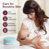 imageMomcozy Reusable Nursing Pads Innovative Use of One Way MoistureWicking Fabric ampamp 4  Layer Washable Breast Pads Super Absorbent and Large Capacity 6 Pack  Wet and Dry Separation Bag  Wash BagThick