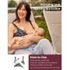 imageMomcozy Seamless Pumping Bra Hands Free Fixed Padding HandsFree Pumping ampamp Nursing Bra Wireless Comfort Pumping Bra