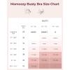 imageMomcozy Seamless US Cotton Busty Bras for WomenComfortable Wireless Full Coverage Bra with Molded Cups for Large BustGray