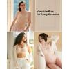 imageMomcozy Seamless Wireless Bras for Women Full Coverage Comfortable Supportive Bralettes for Everyday WearBlush