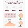 imageMomcozy Silicone Nipple Shields for Breastfeeding Flower Shape Petal Design Ultra Thin ampamp Soft for Flat or Inverted Nipples Flexible Nursing Shield BPABPS Free 1 Pair 17mm2 Pairs