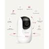 imageMomcozy Smart WiFi Baby Monitor with Camera and Audio 5quot 1080P Screen with Wall Mount Motion ampamp Cry Detection Safe Fence Clear Night Vision 5000mAh Battery 2Way Talk Photo ampamp Video RecordingBM04 Camera