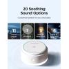 imageMomcozy Sound Machine for Baby  Portable White Noise Sound Machine for Sleep Rechargeable  20 Sleep Sounds White Noise Machine with Nursery Night Light  Travel Sleep Sound Machine Battery BasedCold Light