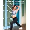 imageMomcozy Sports Bra for Women LowImpact Longline Wireless Racerback Workout Bra Comfortable Full Coverage Sports BraSmudge Ink