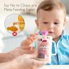 imageMomcozy Squeeze Pouch Holder for Food Pouches and Drink Boxes Baby Pouch Holder Allows Baby to SelfFeed and Avoid Messes Baby Food Pouch Holder Handle is Easy to Grip Comfortable GreenPink