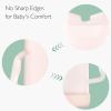 imageMomcozy Squeeze Pouch Holder for Food Pouches and Drink Boxes Baby Pouch Holder Allows Baby to SelfFeed and Avoid Messes Baby Food Pouch Holder Handle is Easy to Grip Comfortable GreenPink