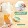 imageMomcozy Squeeze Pouch Holder for Food Pouches and Drink Boxes Baby Pouch Holder Allows Baby to SelfFeed and Avoid Messes Baby Food Pouch Holder Handle is Easy to Grip Comfortable GreenGreen
