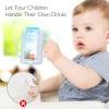imageMomcozy Squeeze Pouch Holder for Food Pouches and Drink Boxes Baby Pouch Holder Allows Baby to SelfFeed and Avoid Messes Baby Food Pouch Holder Handle is Easy to Grip Comfortable GreenBlue