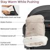 imageMomcozy Stroller Gloves Warmmuffs  Universal Winter AntiFreeze Stroller Mittens  Winter Handmuff Stroller Accessories  UltraPlushWeatherProof  Foldable Adjustable  Shopping Golf Pet CartKhaki