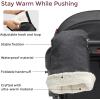 imageMomcozy Stroller Gloves Warmmuffs  Universal Winter AntiFreeze Stroller Mittens  Winter Handmuff Stroller Accessories  UltraPlushWeatherProof  Foldable Adjustable  Shopping Golf Pet CartBlack