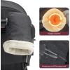 imageMomcozy Stroller Gloves Warmmuffs  Universal Winter AntiFreeze Stroller Mittens  Winter Handmuff Stroller Accessories  UltraPlushWeatherProof  Foldable Adjustable  Shopping Golf Pet CartBlack