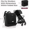 imageMomcozy Stroller Travel Bag for Airplane  Suit ClickGo Stroller  Compatible with Strollers Folded Dimensions of 221 X 173 X 98 Inch  Fit Most Major Brand  Handheld  BackcarryingBlack