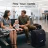 imageMomcozy Stroller Travel Bag for Airplane  Suit ClickGo Stroller  Compatible with Strollers Folded Dimensions of 221 X 173 X 98 Inch  Fit Most Major Brand  Handheld  BackcarryingBlack